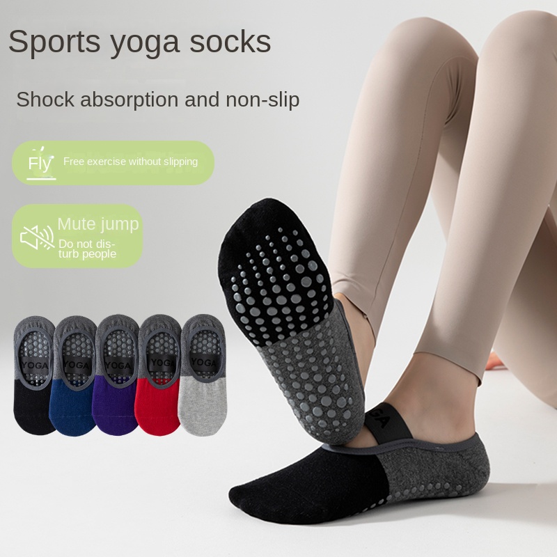 Pilates & Yoga With Harna - 5 pairs Cross-Border Professional Yoga Socks,
