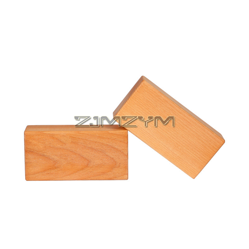 Natural Beech Wood Yoga Blocks - Yoga Block Cork recension och pris