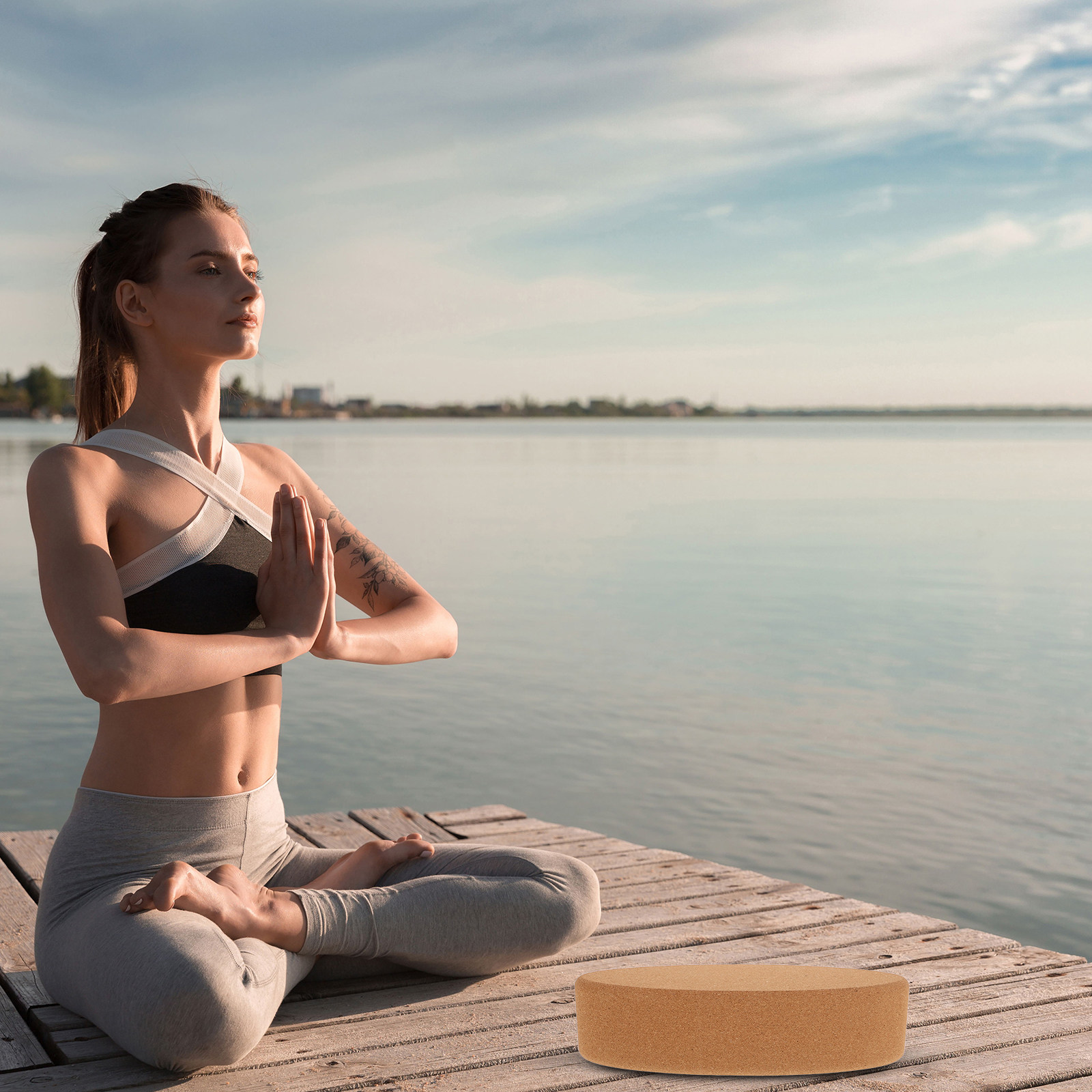 Oval Cork Yoga Block Premium D - Yoga Block Cork recension och pris