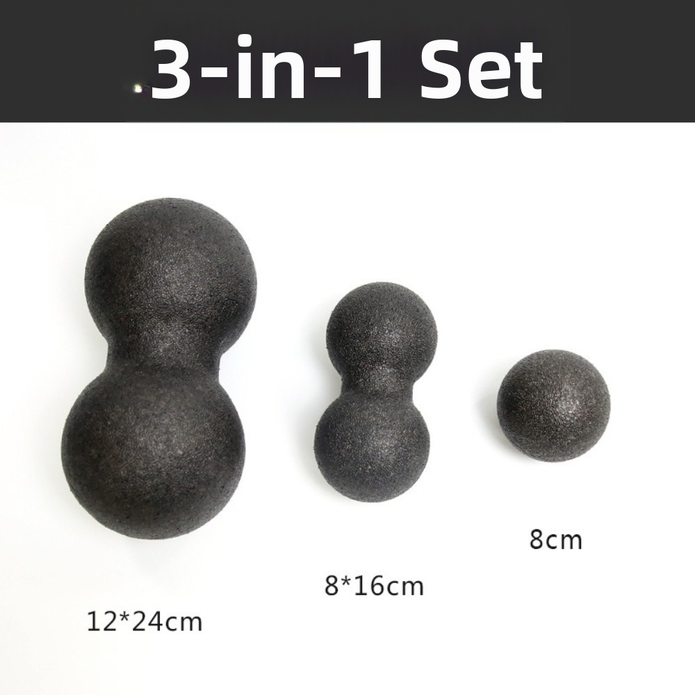 Double Lacrosse Peanut Massage - Acupressure Ball Set recension och pris