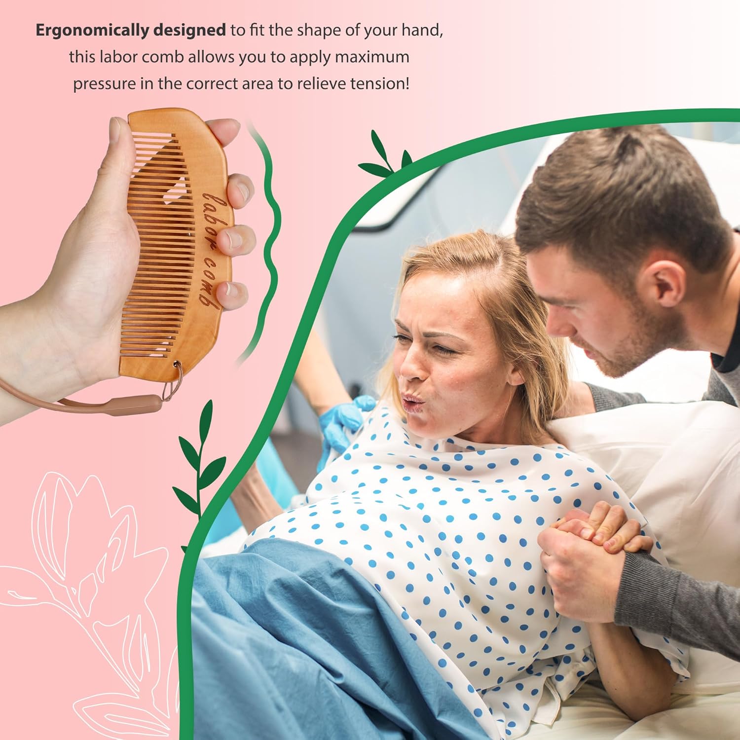 3pcs/Set Birth Comb Acupressur - Acupressure Ball Set recension och pris