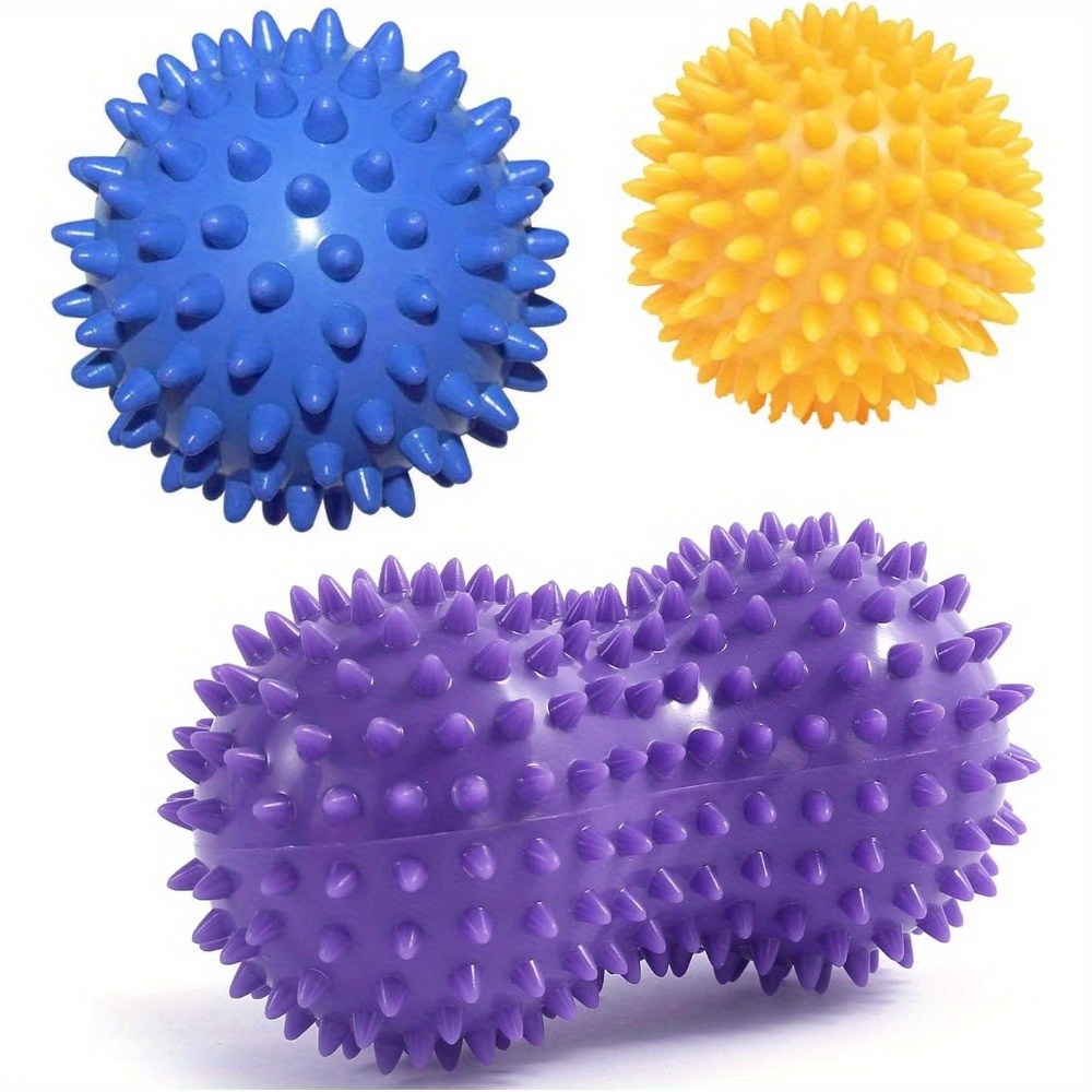 Spiky Massage Ball Set (3 Piec - Acupressure Ball Set recension och pris