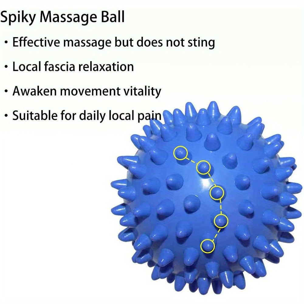 Spiky Massage Ball Set (3 Piec - Acupressure Ball Set recension och pris