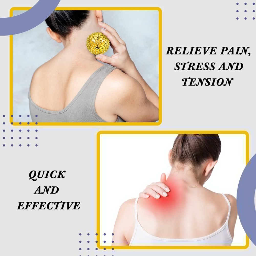 6Pcs/Set Magnetic Massage Ball - Acupressure Ball Set recension och pris