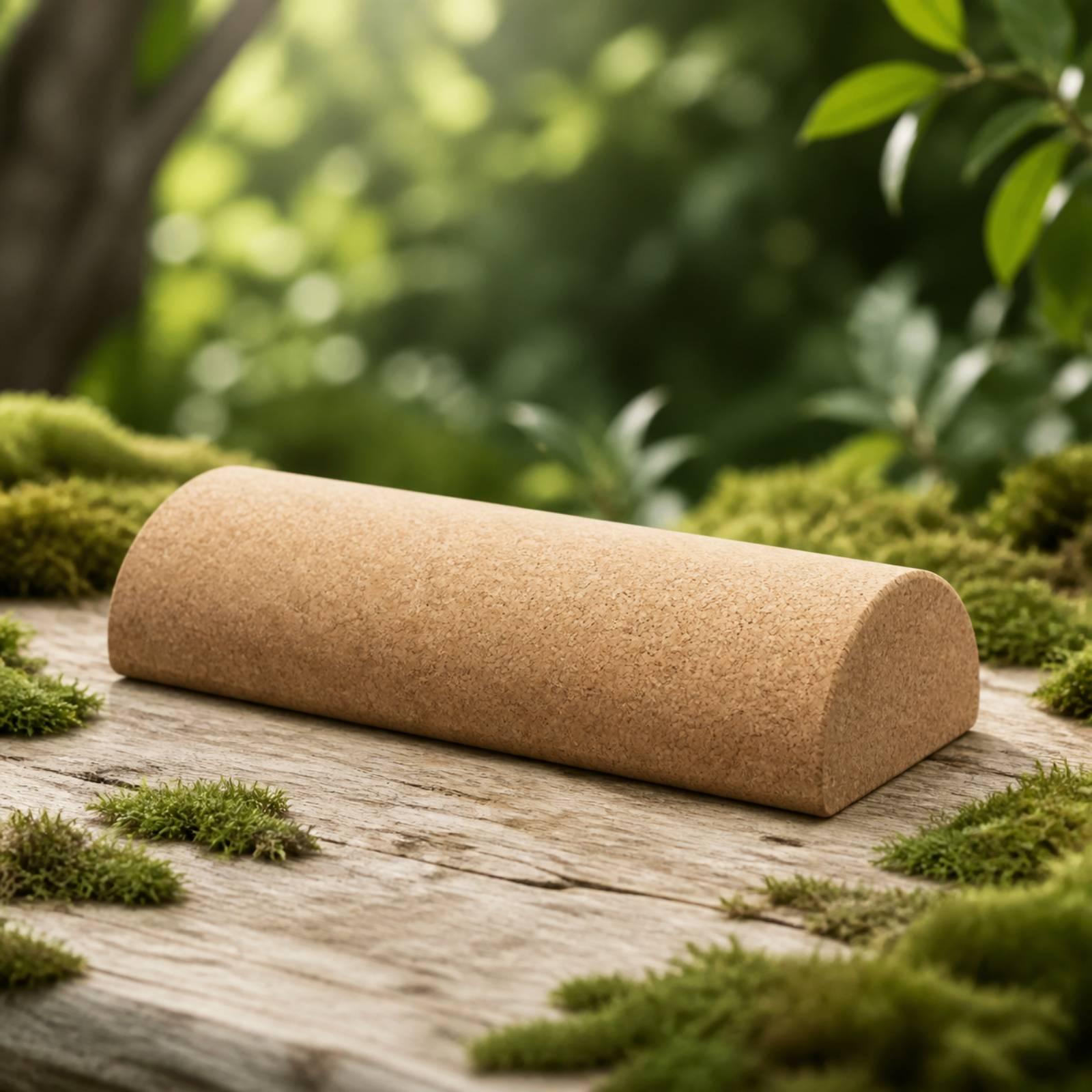 Durable Cork Stretching Pillar - Yoga Block Cork recension och pris