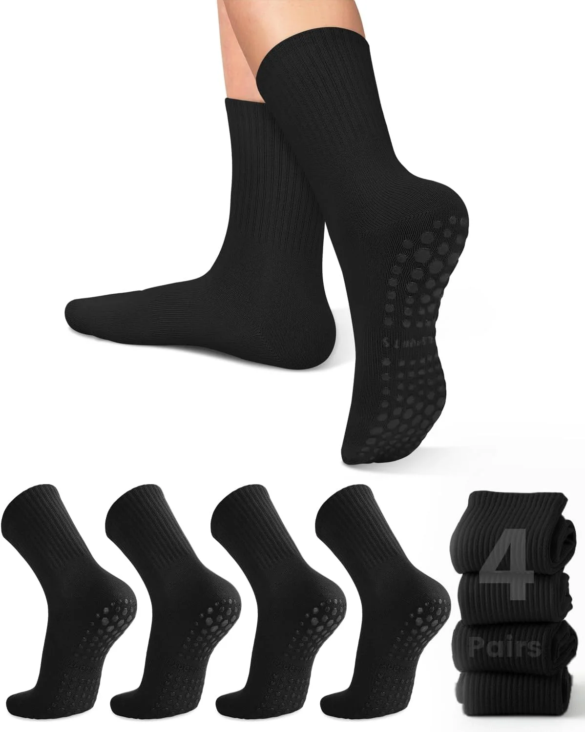 4 pairs of women's yoga socks, - Pilates & Yoga With Harna recension och pris