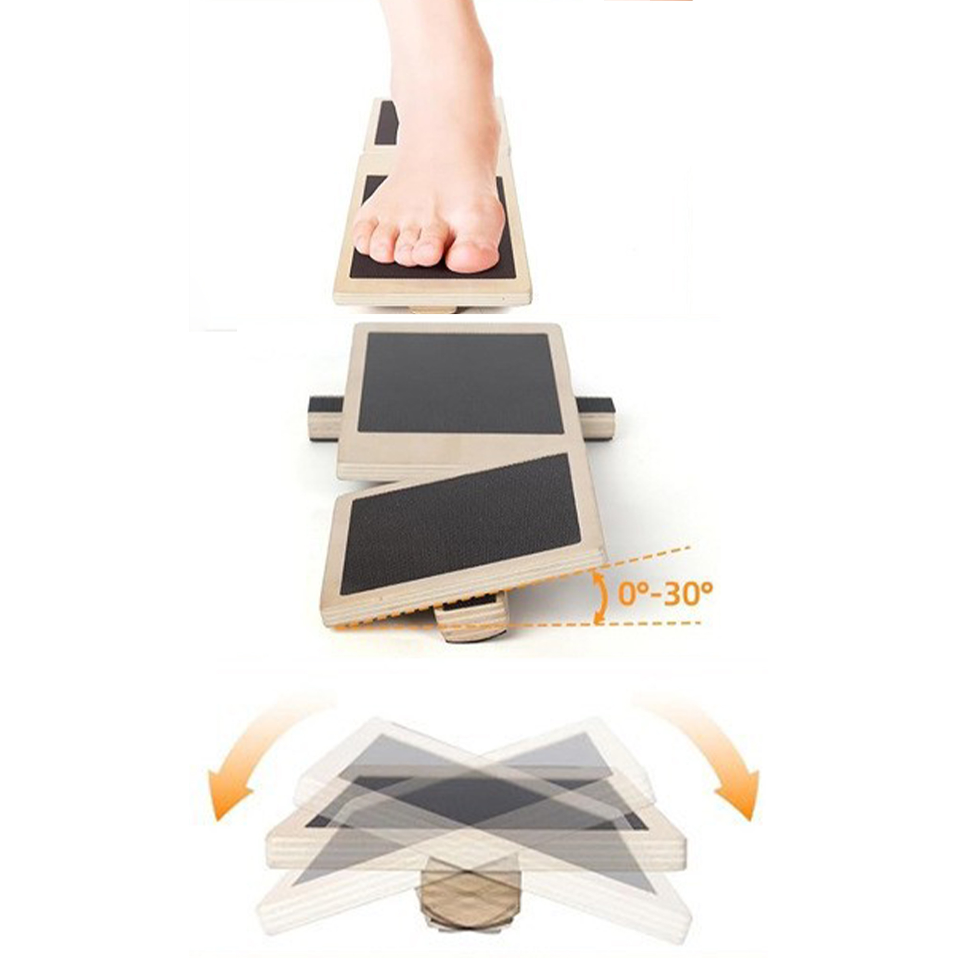 Skyhope-D Single Leg Ankle Bal - Pilates Yoga Body recension och pris