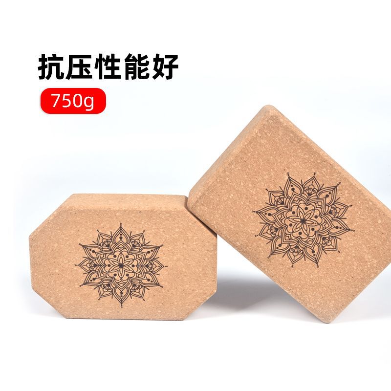 High-Density Octagonal Cork Yo - Yoga Block Cork recension och pris