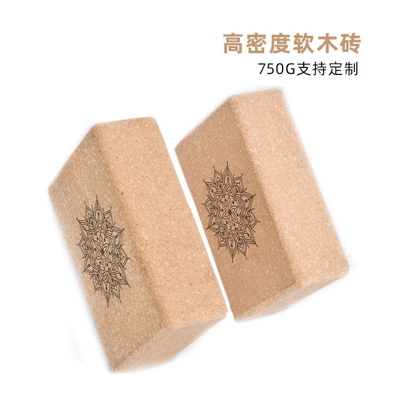 High-Density Octagonal Cork Yo - Yoga Block Cork recension och pris