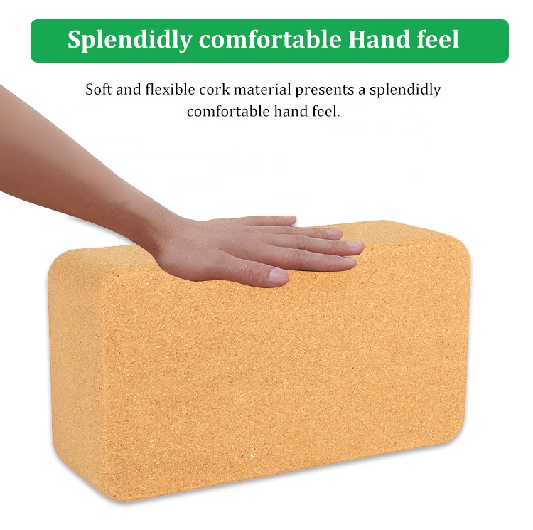 Eco-friendly High-Density Soli - Yoga Block Cork recension och pris