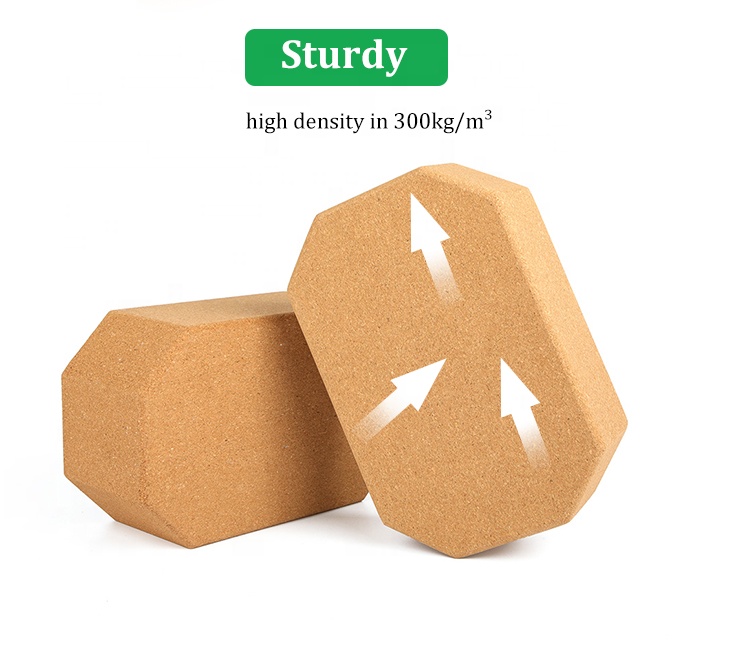 Eco-friendly High-Density Soli - Yoga Block Cork recension och pris