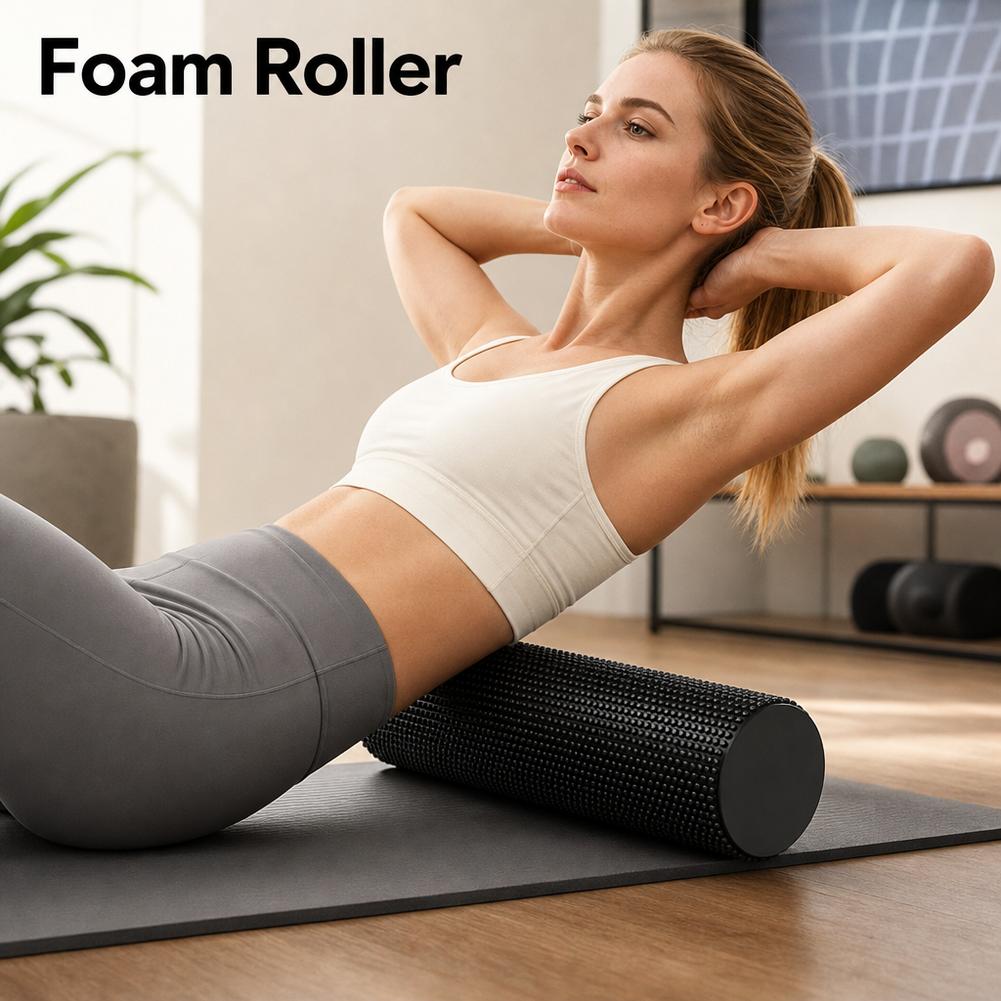 EVA Yoga Foam Roller High Dens - Pilates Yoga Body recension och pris