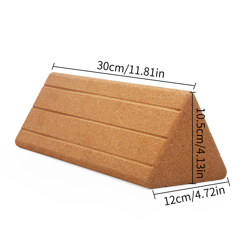 High-Density Triangle Cork Yog - Yoga Block Cork recension och pris