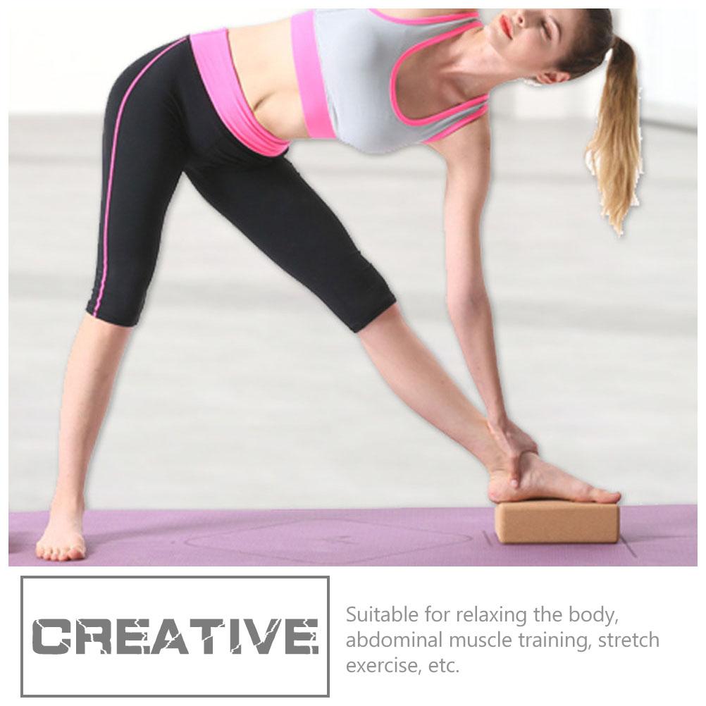 High Density Natural Cork Yoga - Yoga Block Cork recension och pris