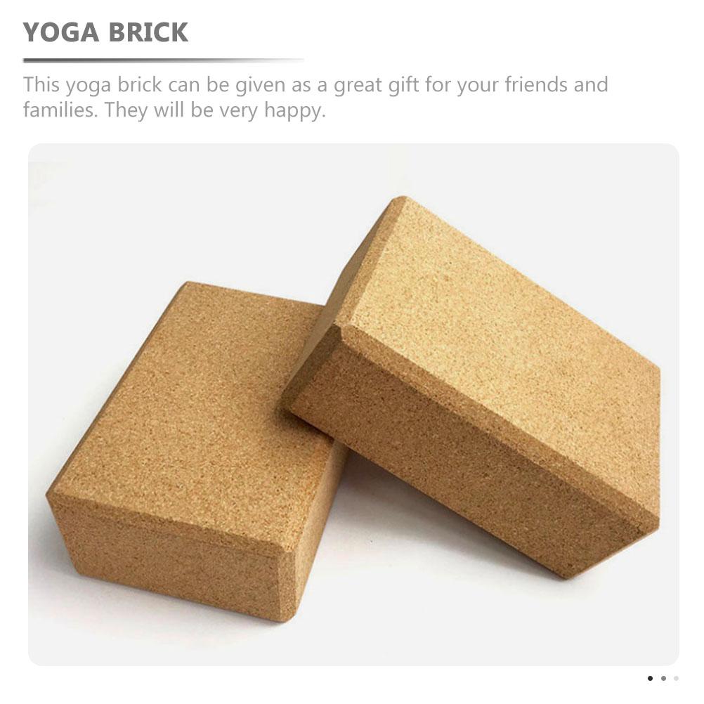 High Density Natural Cork Yoga - Yoga Block Cork recension och pris
