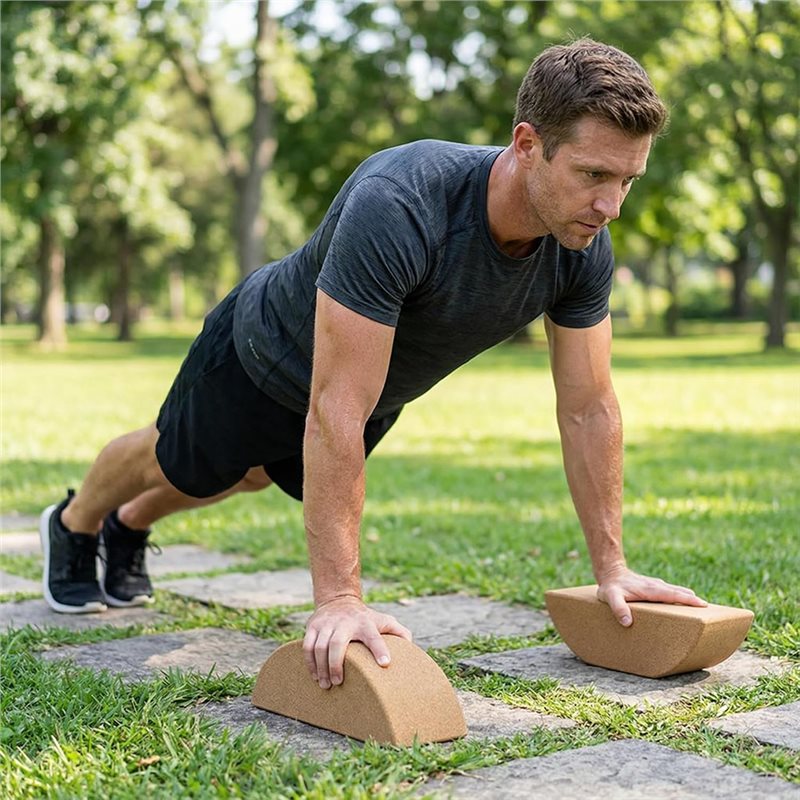 A07T-Yoga Blocks- High Density - Yoga Block Cork recension och pris
