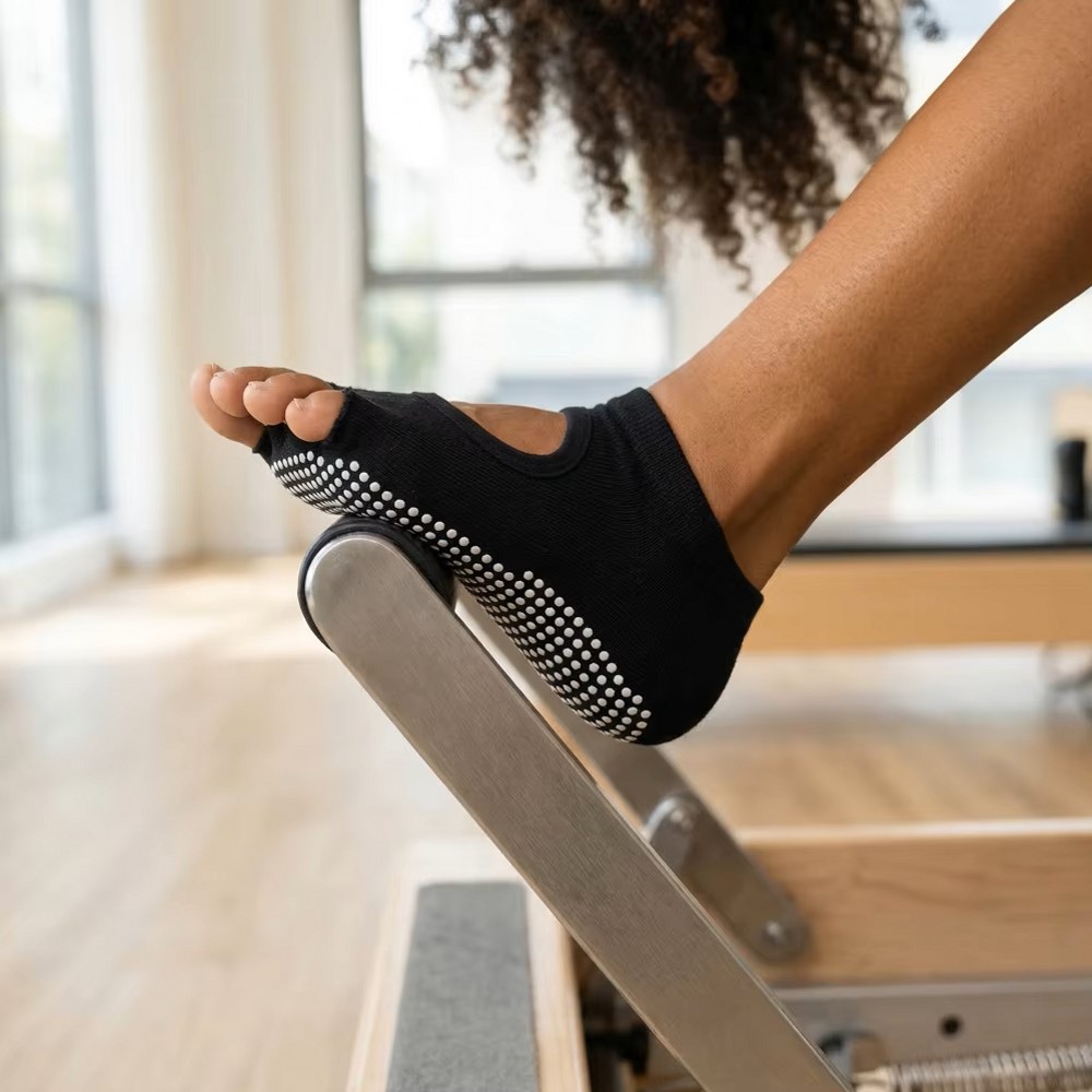 Backless Five Toe Yoga Socks O - Home Pilates Yoga recension och pris